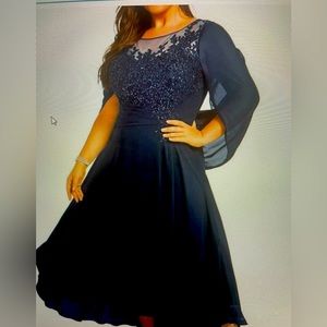 Mother of the Bride dress, Navy Blue, Never been worn $100 OBO